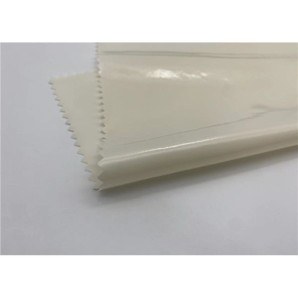 GRS 100% повторно использовало яркую водоустойчивую ткань пальто зимы любимца покрытия PU ткани нейлона