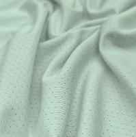 Tecido de malha de poliéster spandex respirável 165cm para vestuário desportivo