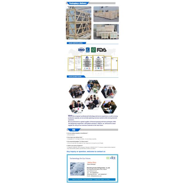 High Efficiency Air Cooler Evaporator for Cold Room