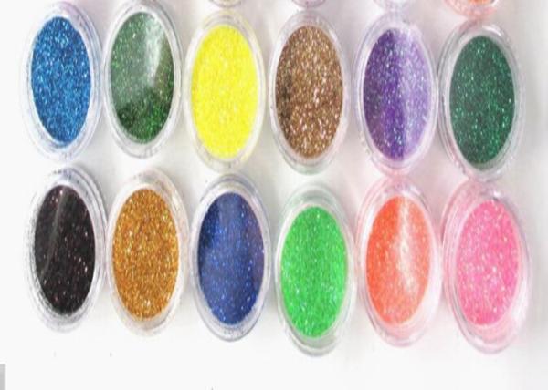 Environmental Friendly Metallic Glitter Powder , Gifts Fine Glitter Powder
