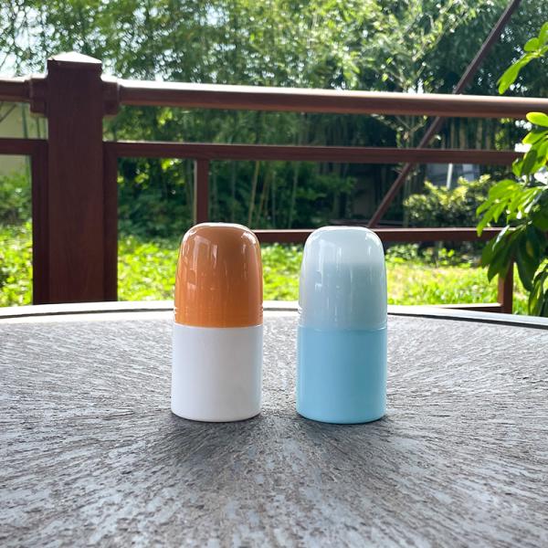 PP Refillable Rollerball Perfume Bottle 50ml Rollerball Perfume Container