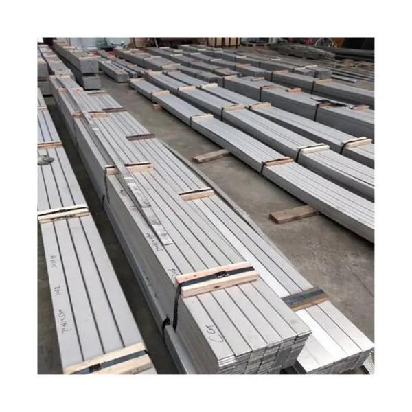 Hot Rolled 316 Ss Flat Bar GB JIS Stainless Steel Flat Bar 400mm - 600mm DIN