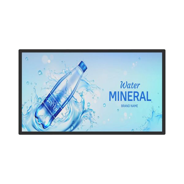 32 Wall Mounted Digital Signage Android WiFi Advertising Player Ultra Slim Metal Frame Commercial LCD Display OEM