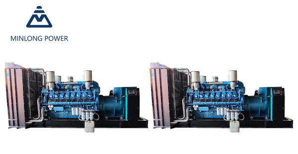 K38n-G8 50Hz 1500rpm Gerador de energia a gás natural 800kw Cummins Motor