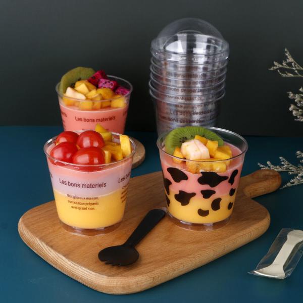 Food-Grade PP Plastic Cup with Matte/Satin Finish Leak-Proof Snap-On Sealing Lid and Direct Drinking Opening
