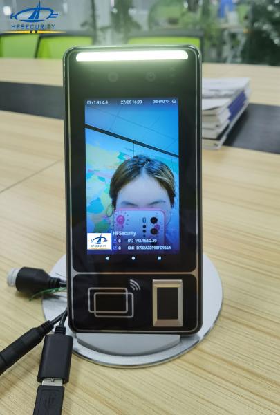 HFSecurity FR05 5 Inch Facial Finggerprint muti-language  Recognition Access Control  Device