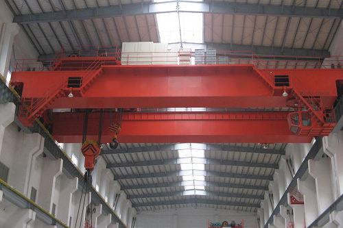 tipo ponte elétrica Crane For General Industry do QD 100/20t do gancho da viga do dobro
