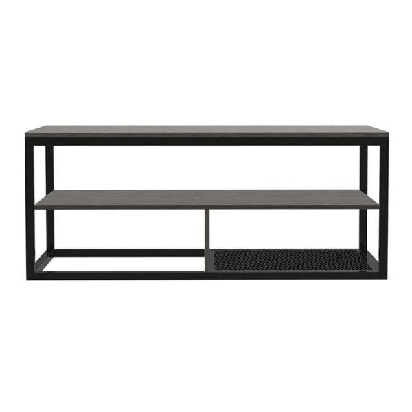 Modern Industrial Design Coffee Table, Black Coffee Table, Coffee Table For Living Room, XLCT51BB