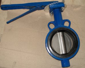 One Shaft With Pin Wafer Butterfly Valve For Fresh Water, Sea Water, Air, Steam