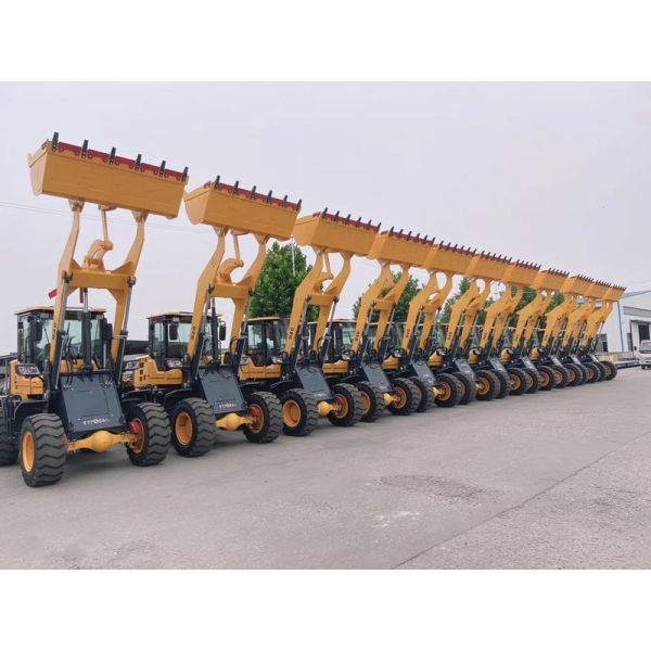 1ton Front End Loader For Sale ET918 Mini Loader With Quick Coupler CE Certificate