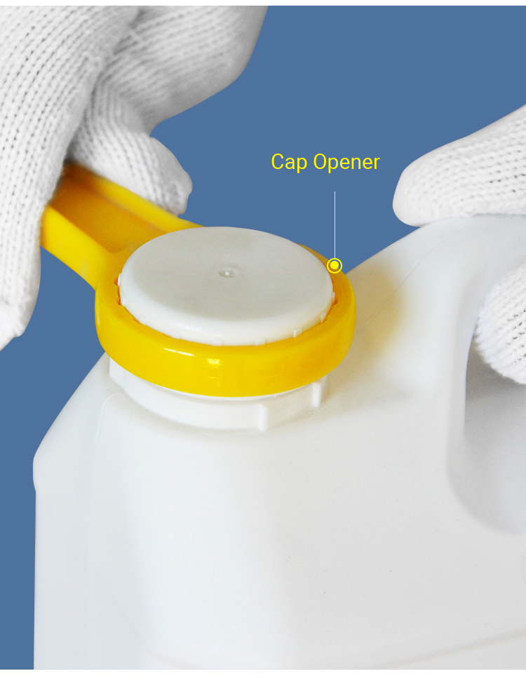 HDPE пластиковые жидкие удобрения бутылки химическая упаковка 100 мл 250 мл 500 мл 1000 мл