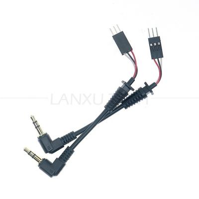 personnalisation OEM 3,5 mm TRS TRRS Audio Jack au câble de connecteur Dupont