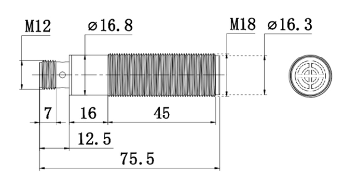 Связь Modbus RTU232 силы HF микро- интегрировала промышленного читателя IP67 RFID