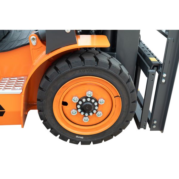 BOXINHUASHENG Гидравлический насос 4x4 вилочный погрузчик для грубой местности мощностью 3,5 тонны