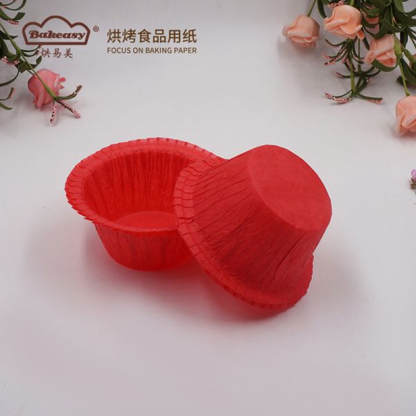 Over Rim Muffin Cup Disposable Greaseproof Liners for Home & Bakery Use