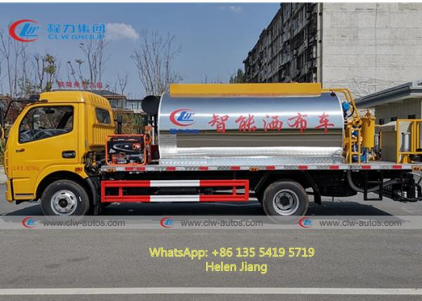 Dongfeng 4x2 6 roule le camion de distributeur du bitume 5000L