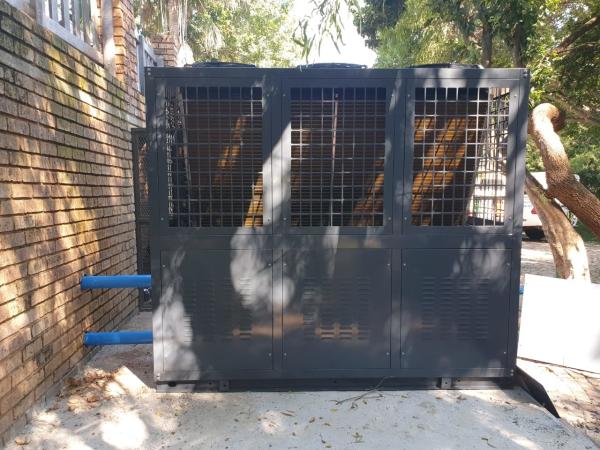 120KW swimming pool heat pump project