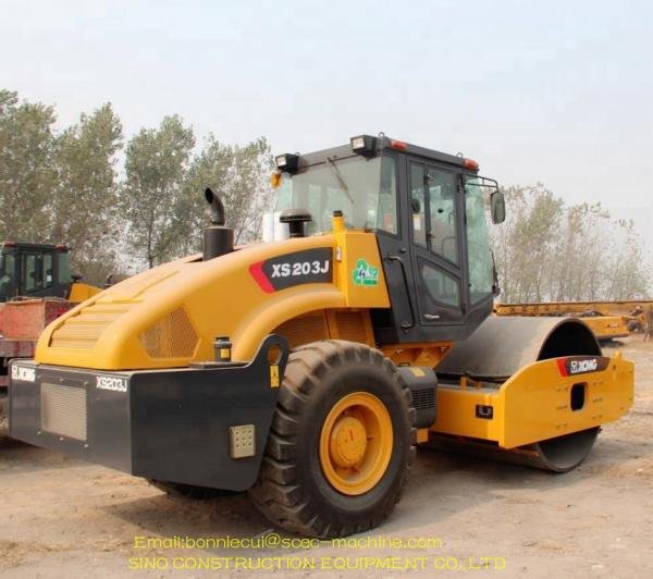 Heavy Duty Construction Road Roller Heavy Construction Machinery XS203J 20 Ton
