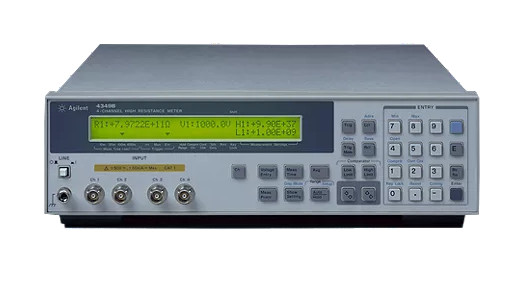 Keysight Agilent 4349B 4 Channel High Resistance Meter with 9.5ms Measurement and Fast Contact Checking