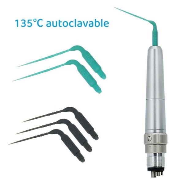 Scaler dental ultrassônico de metal de 4 furos para tratamento endodôntico