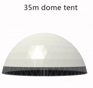 Делая водостойким железный каркас геодезического большого шатра купола сильный для Glamping