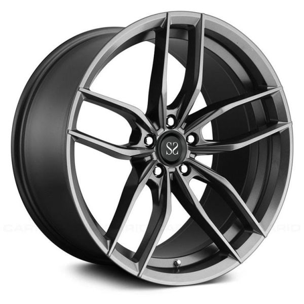 Гипер серебряные 2 выкованные частями колеса сплава для Nissan GTR