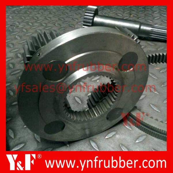 Jcb220 200 Gear Hydraulic Excavator Bearing With Track Gearbox 1st 2nd Planet Reduction