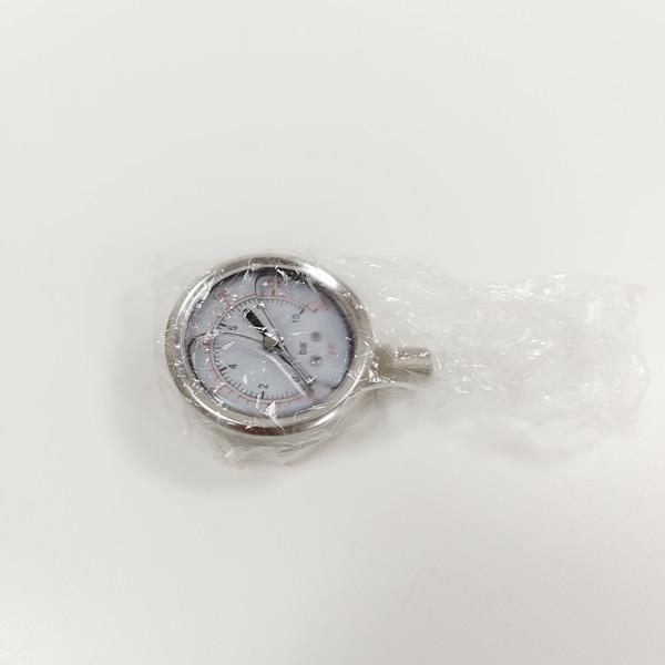 Brass Connection Air Vacuum Filled Oil Pressure Gauge 10 Bar 150 Psi Water Filter Spare Parts