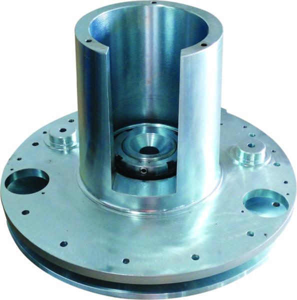 Cast Steel Medical Equipment Spare Parts 198mm Height 3 Axis Machining 20kg Weight