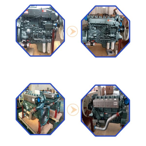 Diesel Fuel HOWO 371HP Wd615.47 Four-Stroke Engine for Sinotruk Truck Spare Parts