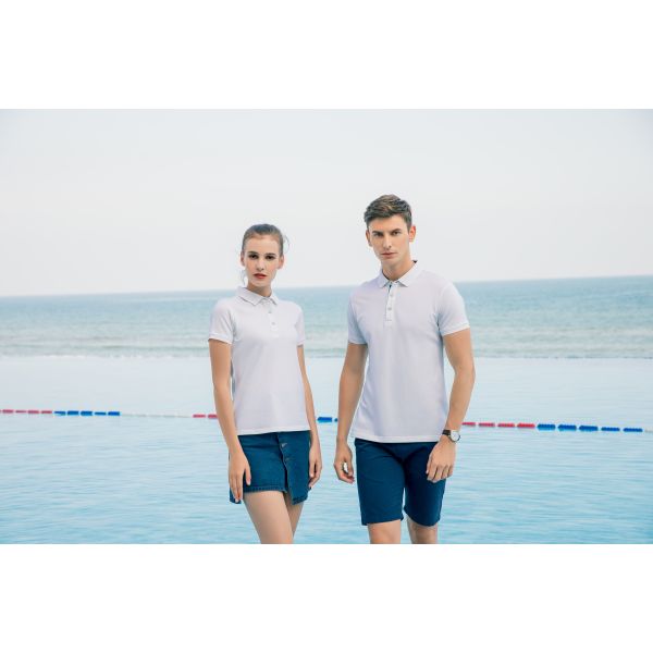 Flyita Custom Short Sleeve Plain Polo Shirts Quick Drying