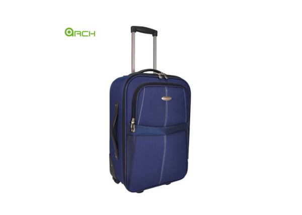 600D Skate Wheels Iron Trolley Soft Sided Luggage