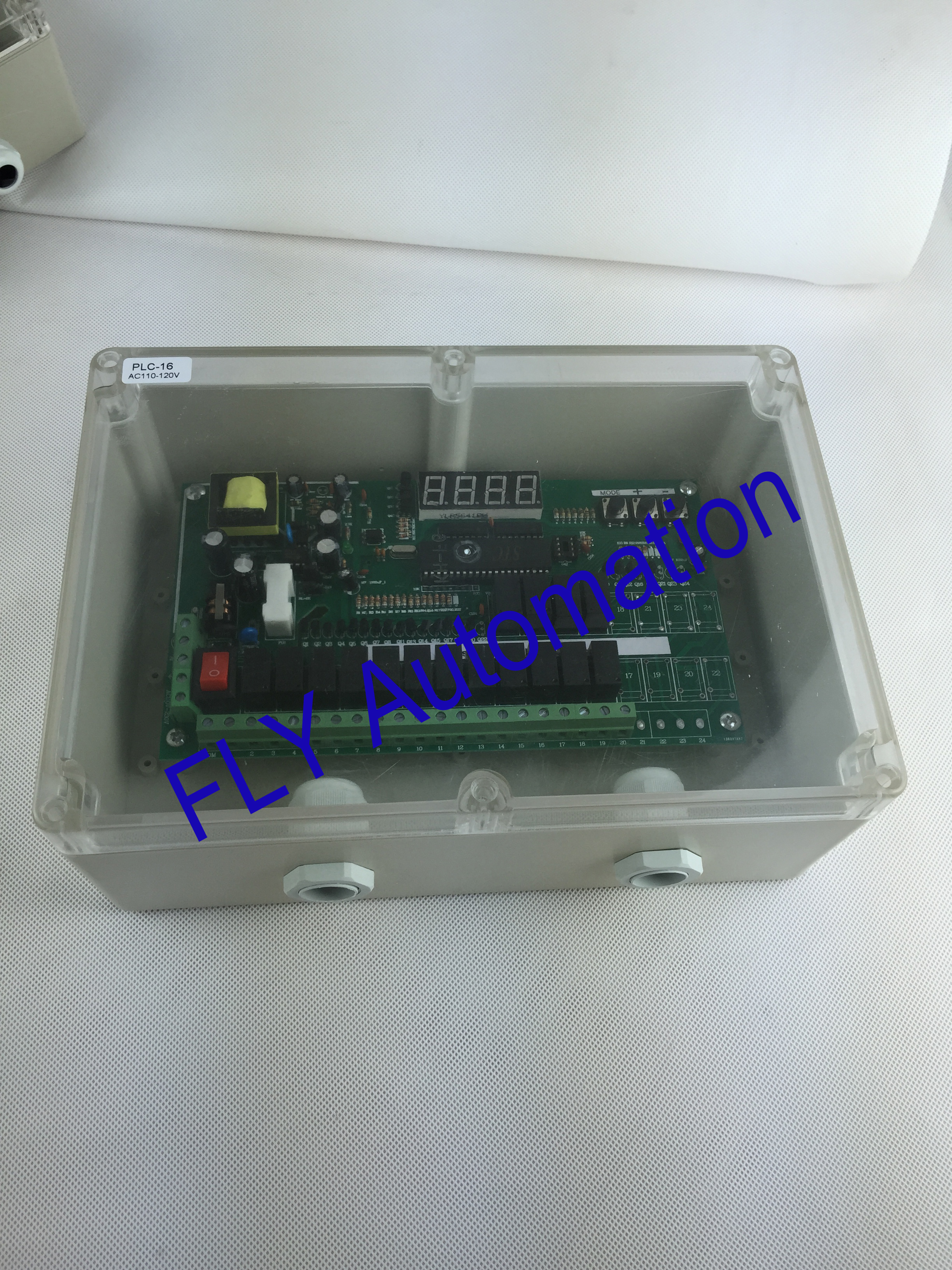 Модуляция 1ms прямоугольной волны ИМПа ульс - 250ms 16Ways с PLC-16