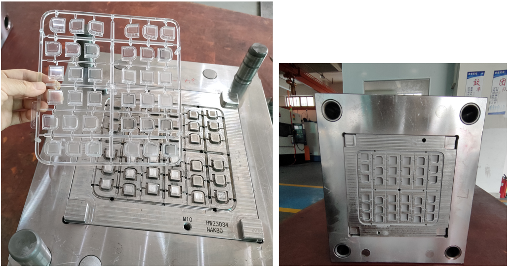 Pp Injection Moulds For Keycaps With Polishing Smooth Surface Requirement