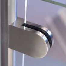 Frameless Glass Balustrade Clamps 304 Stainless Steel Glass Clamps Balcony Connector Clamps