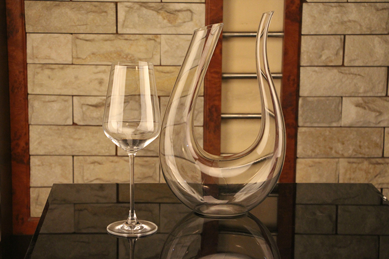 Графинчик вина Моутхблаун неэтилированный, графинчик вина круглого конуса современный легкий для того чтобы очистить