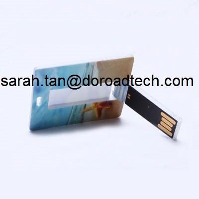 Wholesale Customized Plastic Card USB Flash Drive DIY Logo Business & Holiday Gift USBs