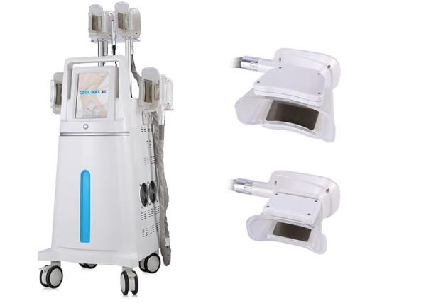 Vertical Model Body Slimming Machine 4 Handles Working Simultaneously