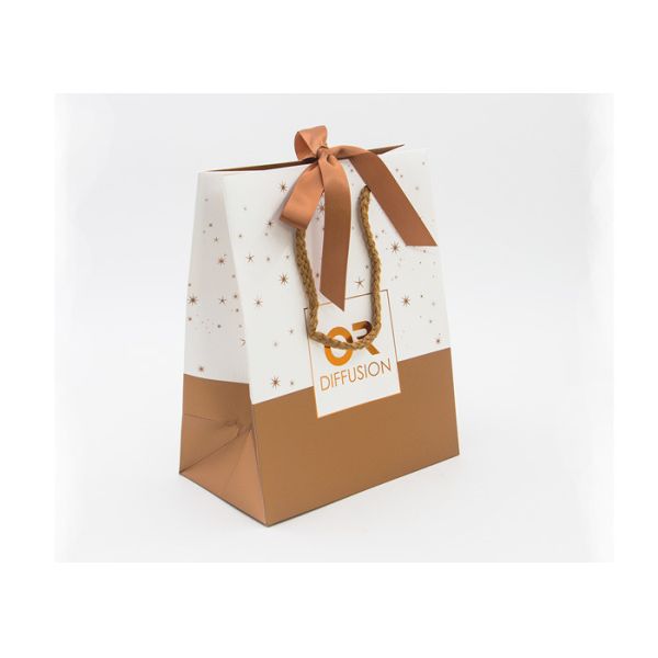 Luxury Colorful Personalised Gift Bags For Business Glossy Lamination