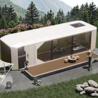 Cadre en acier et panneau d'isolation de capsule portable pour une vie durable