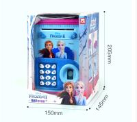 OEM Customized Robotic Coin Bank With  Fingerprint Plastic Money Box
