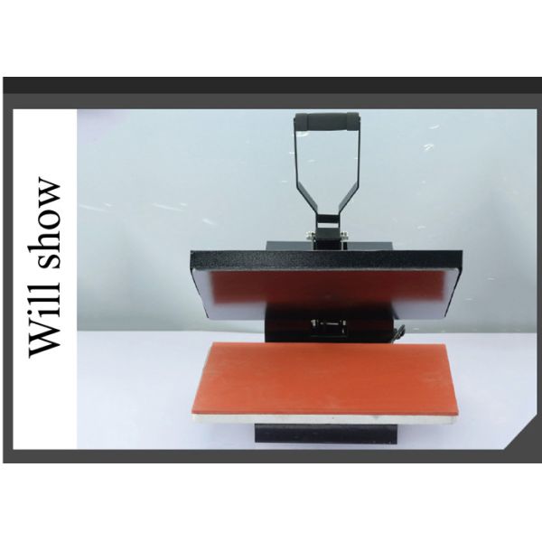 Machine de transfert électrique de presse de la chaleur de contrôle/opération