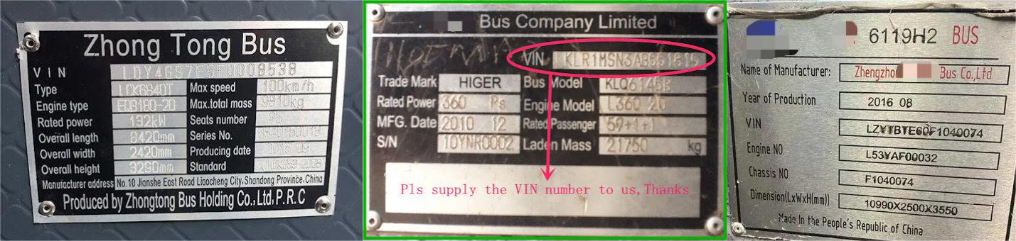 Universal Bus Parts Seat Fastening Hardware For Bus Truck & Modified Vehicles