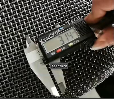 Wear Resistant Screens Mesh Cloth 1.8mm Dia 3mm Hole 3m Width For Sieve Applications