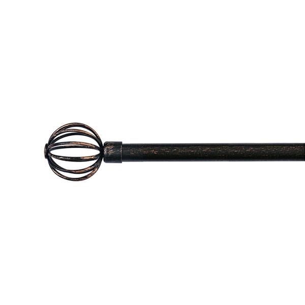 Wall Mounted Pipe Curtain Rods With Single Bracket Home Decor