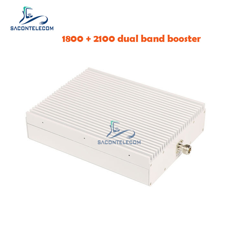 1800 мГц 2100 мГц Усилитель двойной полосы AGC B1 B3 Ascom 8000 кв.м
