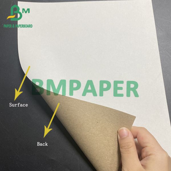 170grs 200grs 220grs White Top Liner Paper For Core Of Toillet Paper Core One Side White One Side Kraft