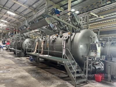 SUS316L Airflow Hthp Dyeing Machine High Temperature Low Liquor Ration