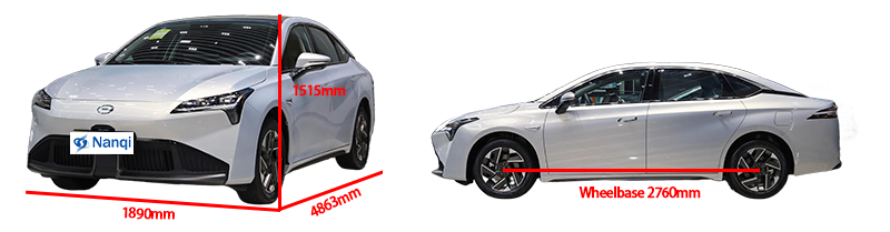 AION S Veículos de Nova Energia SUV de 4 portas e 5 lugares elétricos puros