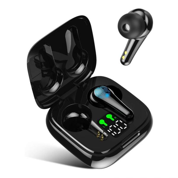 HIFI Sound EDR Ipx5 Bluetooth 5.0 Waterproof Wireless Earphones Earbuds With 1h Charging